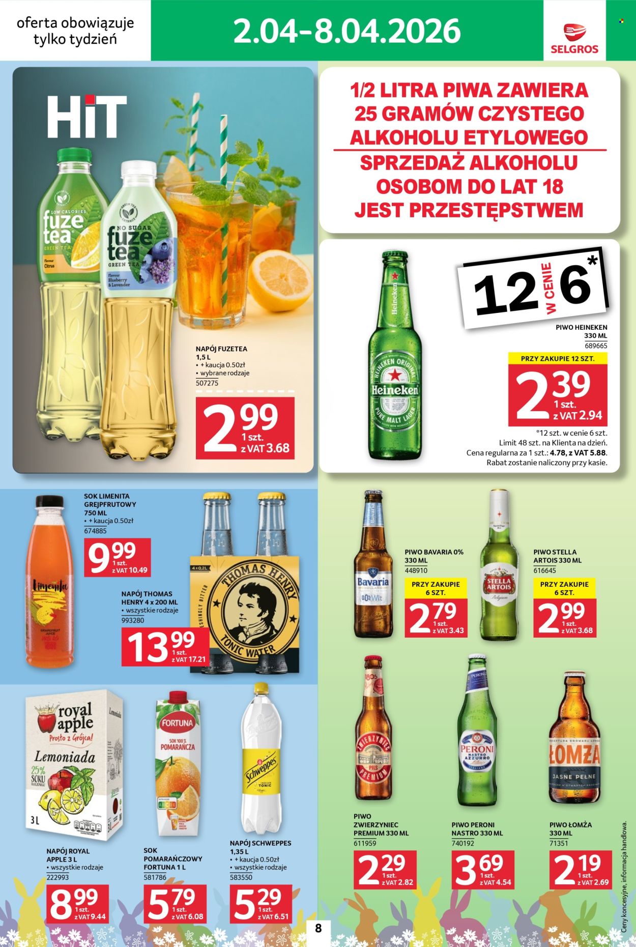 Gazetka Selgros - 2.04.2026 - 8.04.2026. Strona 8