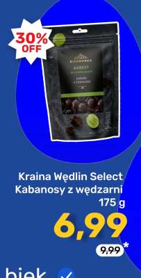 Kraina Wędlin Select Kabanosy z wędzarni