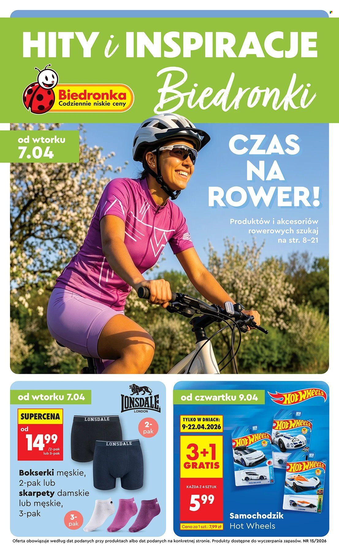 Gazetka Biedronka - 7.04.2026 - 22.04.2026. Strona 1