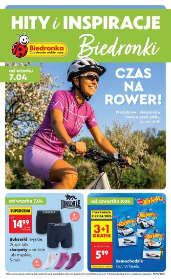 Gazetka Biedronka - 7.04.2026 - 22.04.2026.