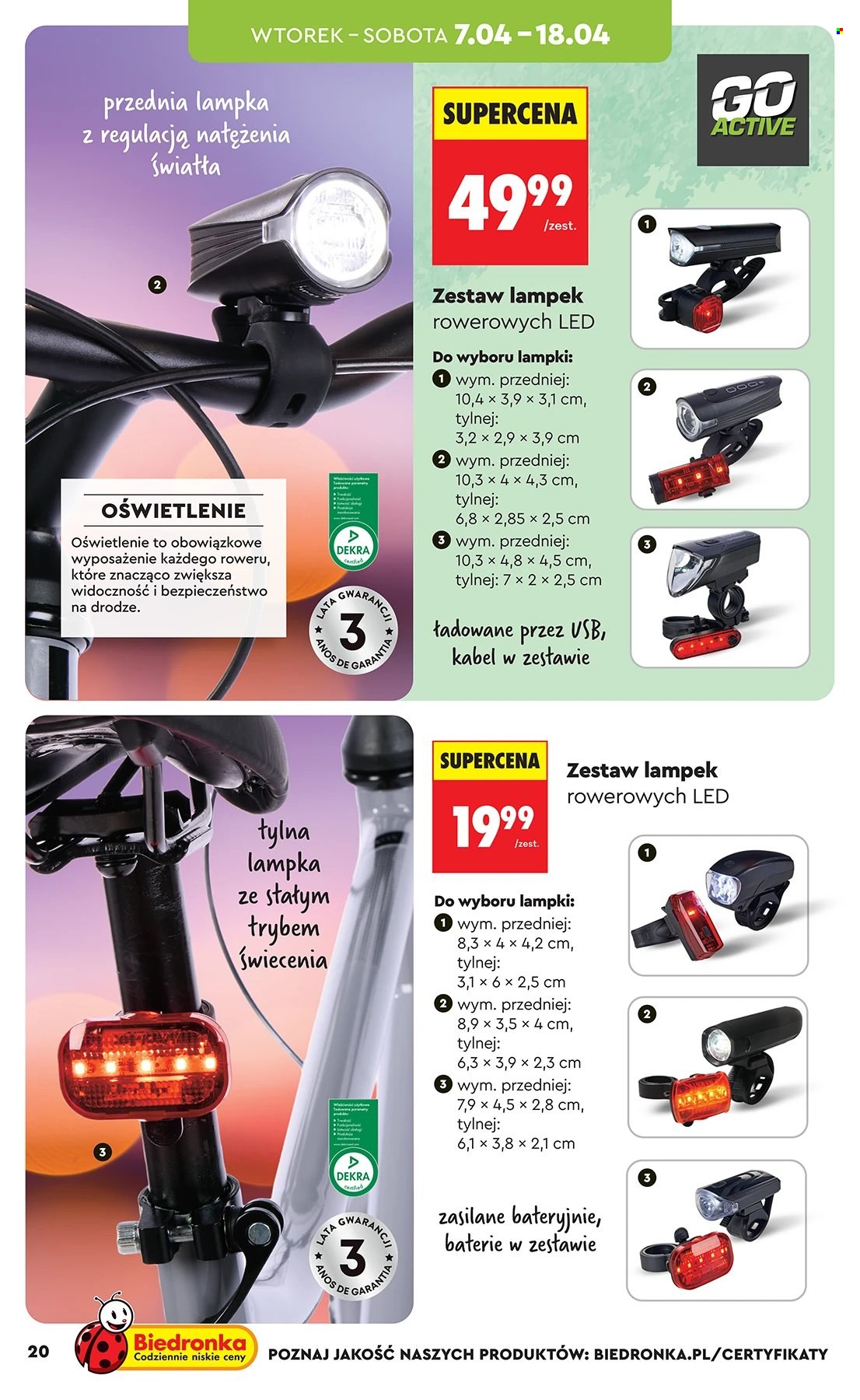 Gazetka Biedronka - 7.04.2026 - 22.04.2026. Strona 20