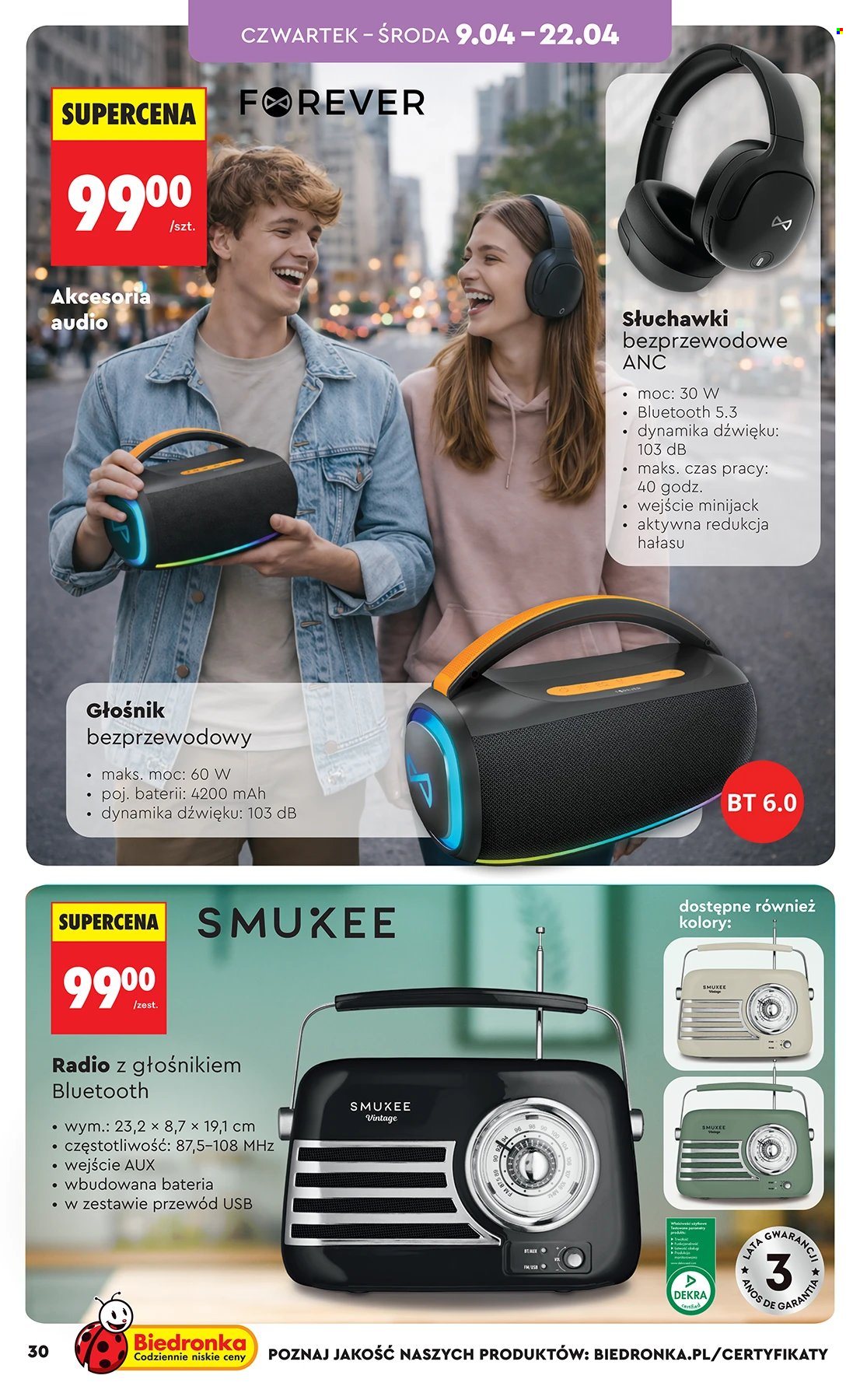 Gazetka Biedronka - 7.04.2026 - 22.04.2026. Strona 30