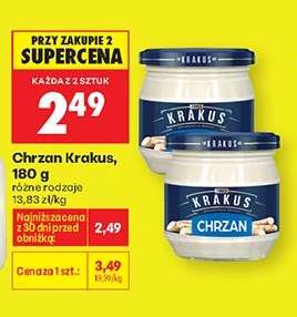 Chrzan Krakus , 180 g