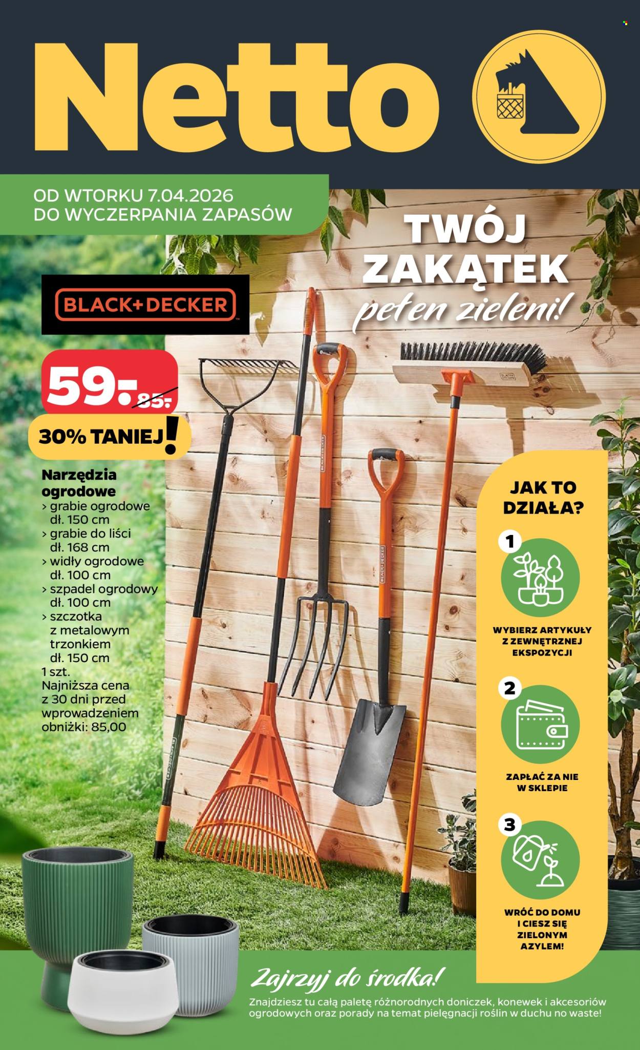 Leták Netto. Strana 1