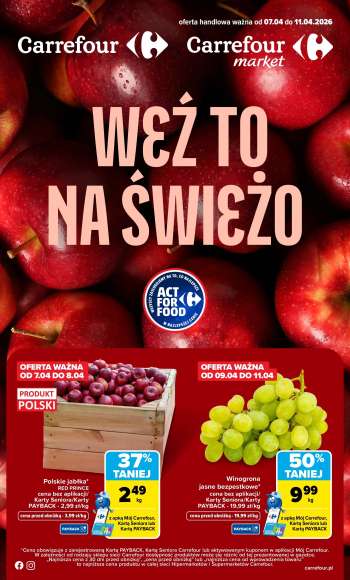 Gazetka Carrefour - 7.04.2026 - 11.04.2026.