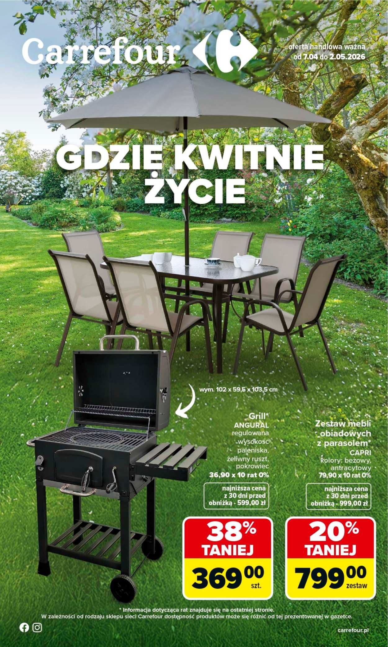 Gazetka Carrefour - 7.04.2026 - 2.05.2026. Strona 1