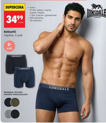 Bokserki męskie , 2 pak