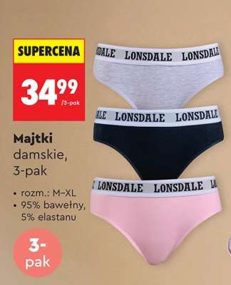 Majtki damskie 3 pak