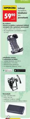 Uchwyt na telefon, lokalizator lub powerbank