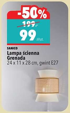 Lampa ścienna Grenada