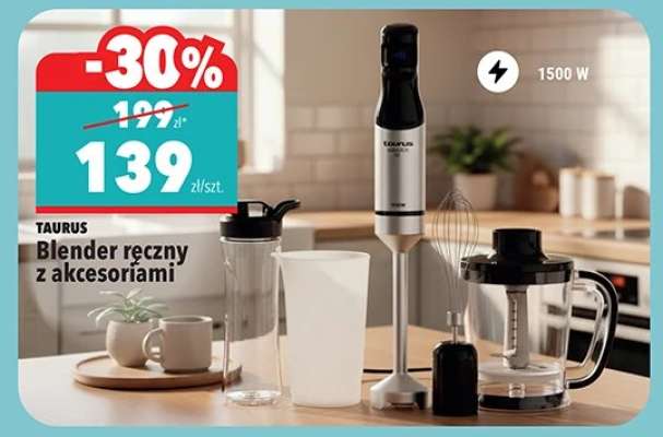 Blender ręczny z akcesoriami