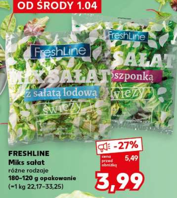 FRESHLINE Miks sałat