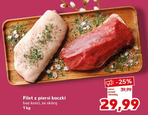 Filet z piersi kaczki