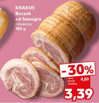 KRAKUS Boczek od Szwagra rolowany 100 g