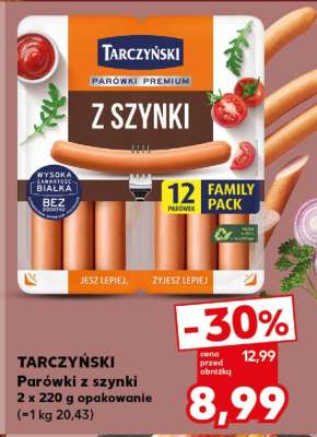 TARCZYŃSKI Parówki z szynki