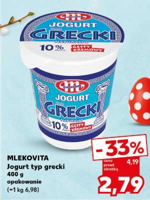 MLEKOVITA Jogurt typ grecki