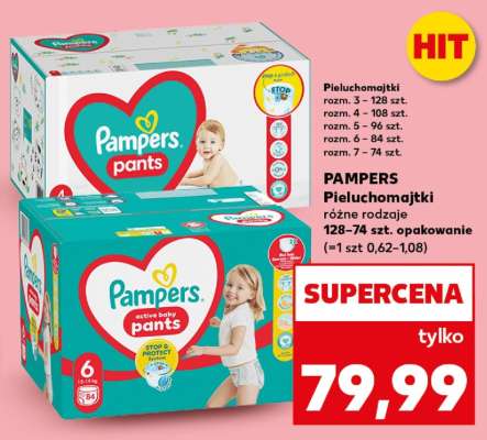 PAMPERS PIELUCHOMAJTKI