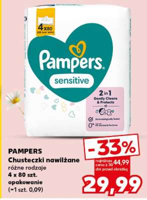 PAMPERS Chusteczki nawilżane