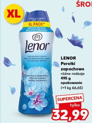 LENOR Perełki zapachowe różne rodzaje 495 g opakowanie