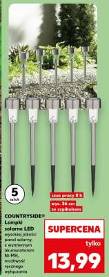 COUNTRYSIDE® Lampki solarne LED