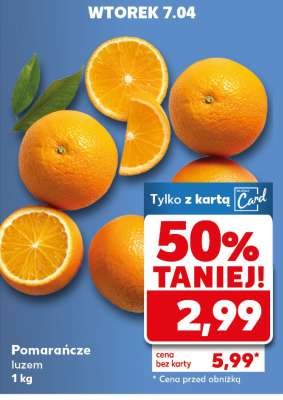 Pomarańcze, luzem 1 kg