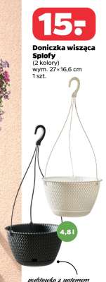 Doniczka wisząca Splofy