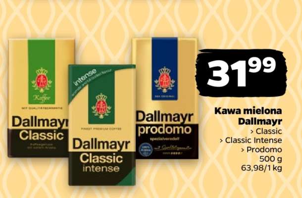 Kawa mielona Dallmayr