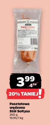 Pasztetowa wędzona Stół Sołtysa