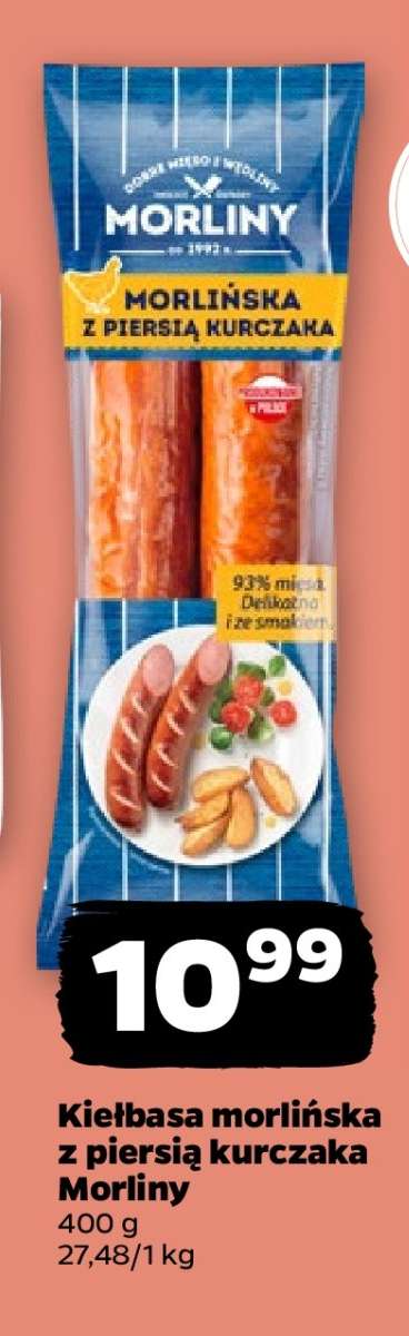 Kiełbasa Morlińska z piersią kurczaka
