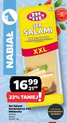 Ser Salami Kuchmistrza XXL Mlekovita
