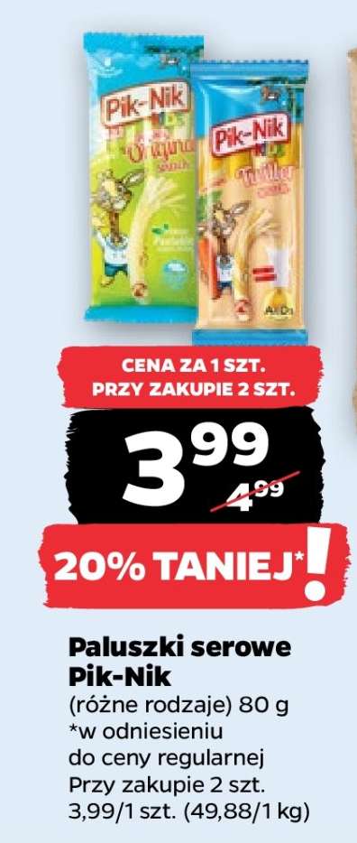 Paluszki serowe Pik-Nik