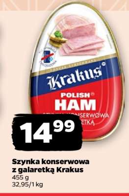 Szynka konserwowa z galaretką Krakus