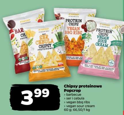 Chipsy proteinowe Popcrop