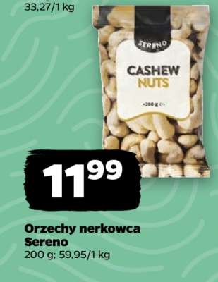 Orzechy nerkowca Sereno