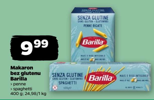 Makaron bez glutenu Barilla