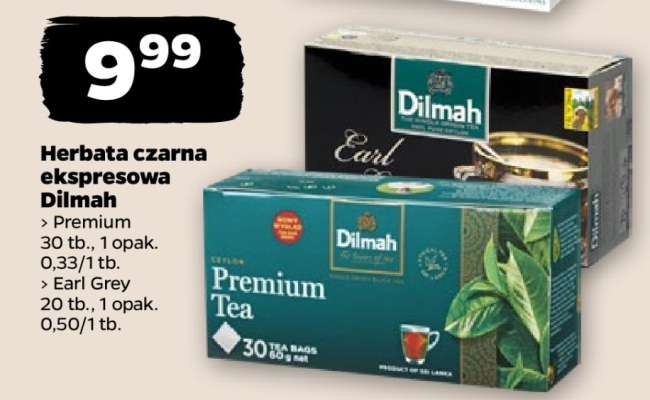 Herbata czarna ekspresowa Dilmah
