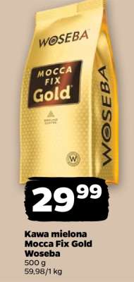 Kawa mielona Mocca Fix Gold Woseba