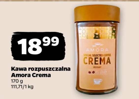 Kawa rozpuszczalna Amora Crema