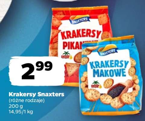 Krakersy Snaxters