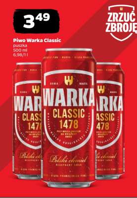 Piwo Warka Classic