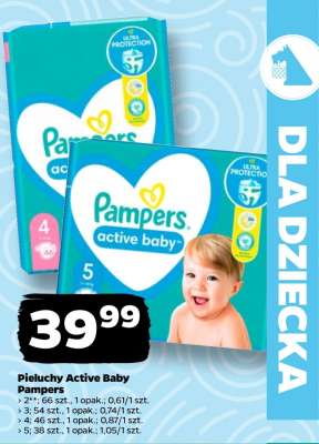Pieluchy Active Baby Pampers