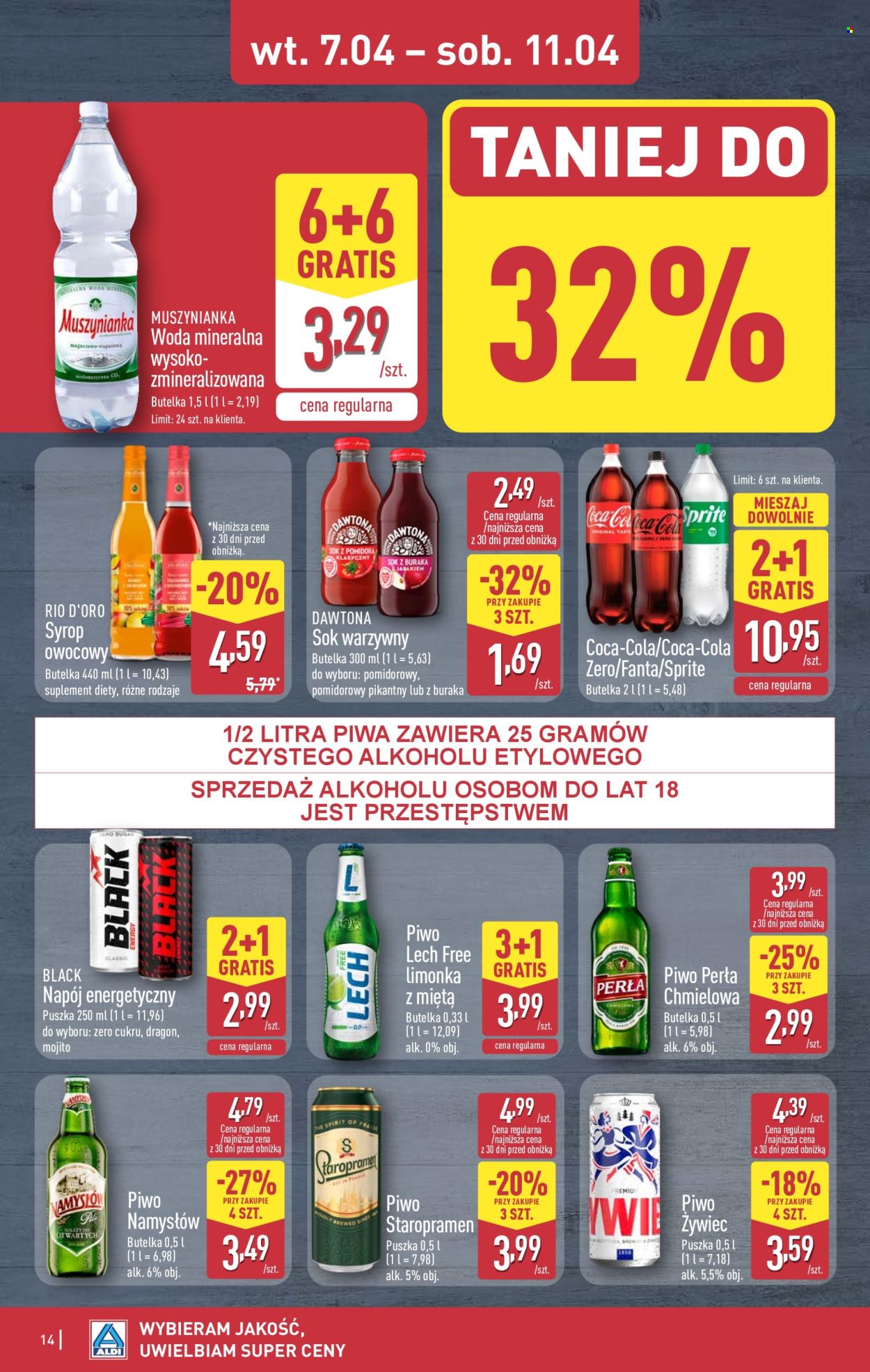 Gazetka ALDI - 7.04.2026 - 11.04.2026. Strona 14
