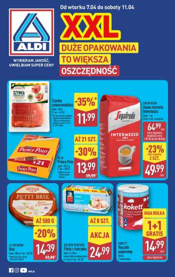 Gazetka ALDI - 7.04.2026 - 11.04.2026.