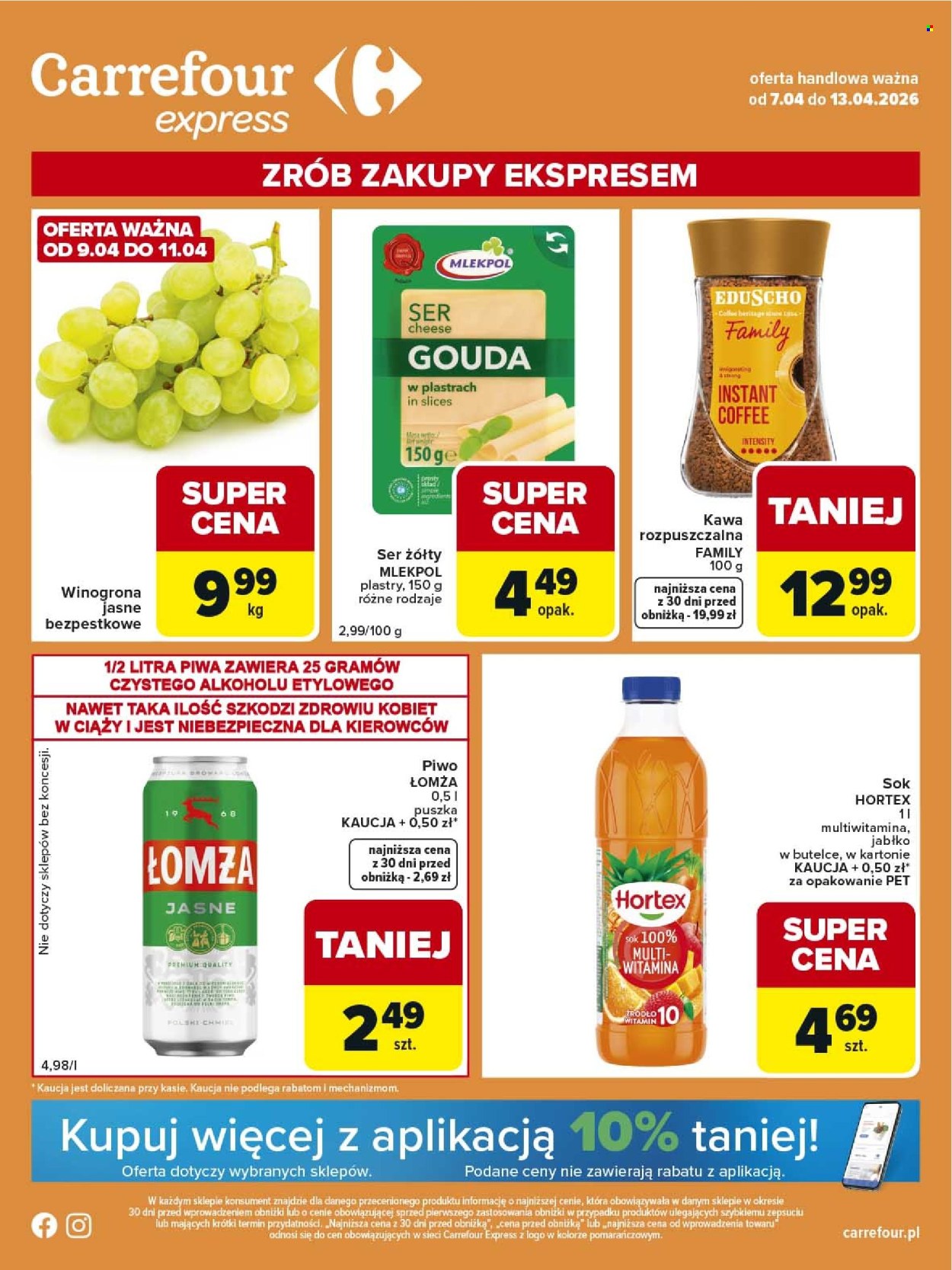 Gazetka Carrefour Express - 7.04.2026 - 13.04.2026. Strona 1
