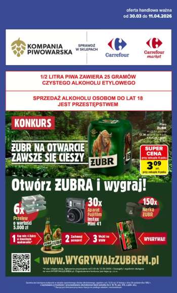 Gazetka Carrefour - 30.03.2026 - 11.04.2026.