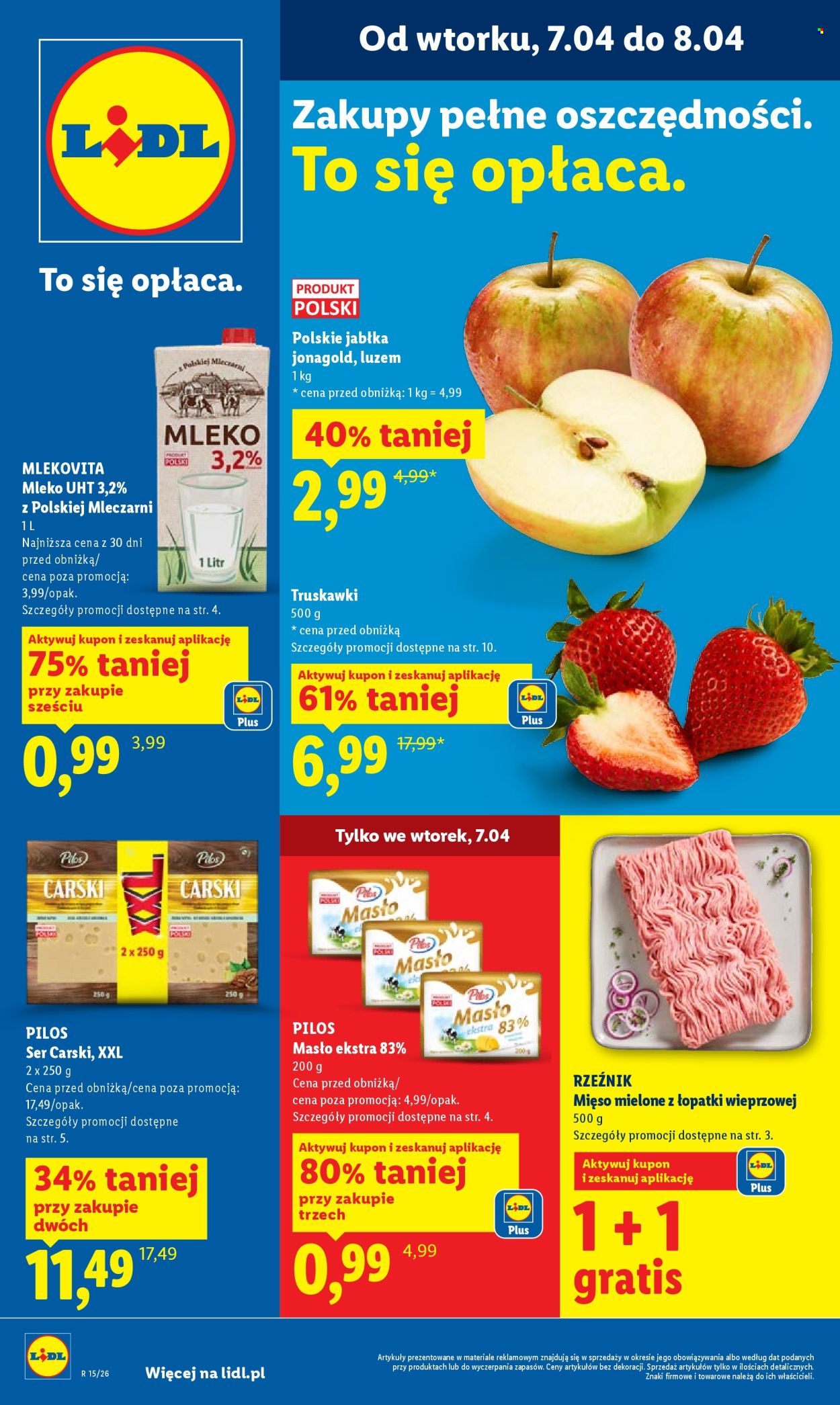 Gazetka Lidl - 7.04.2026 - 8.04.2026. Strona 1