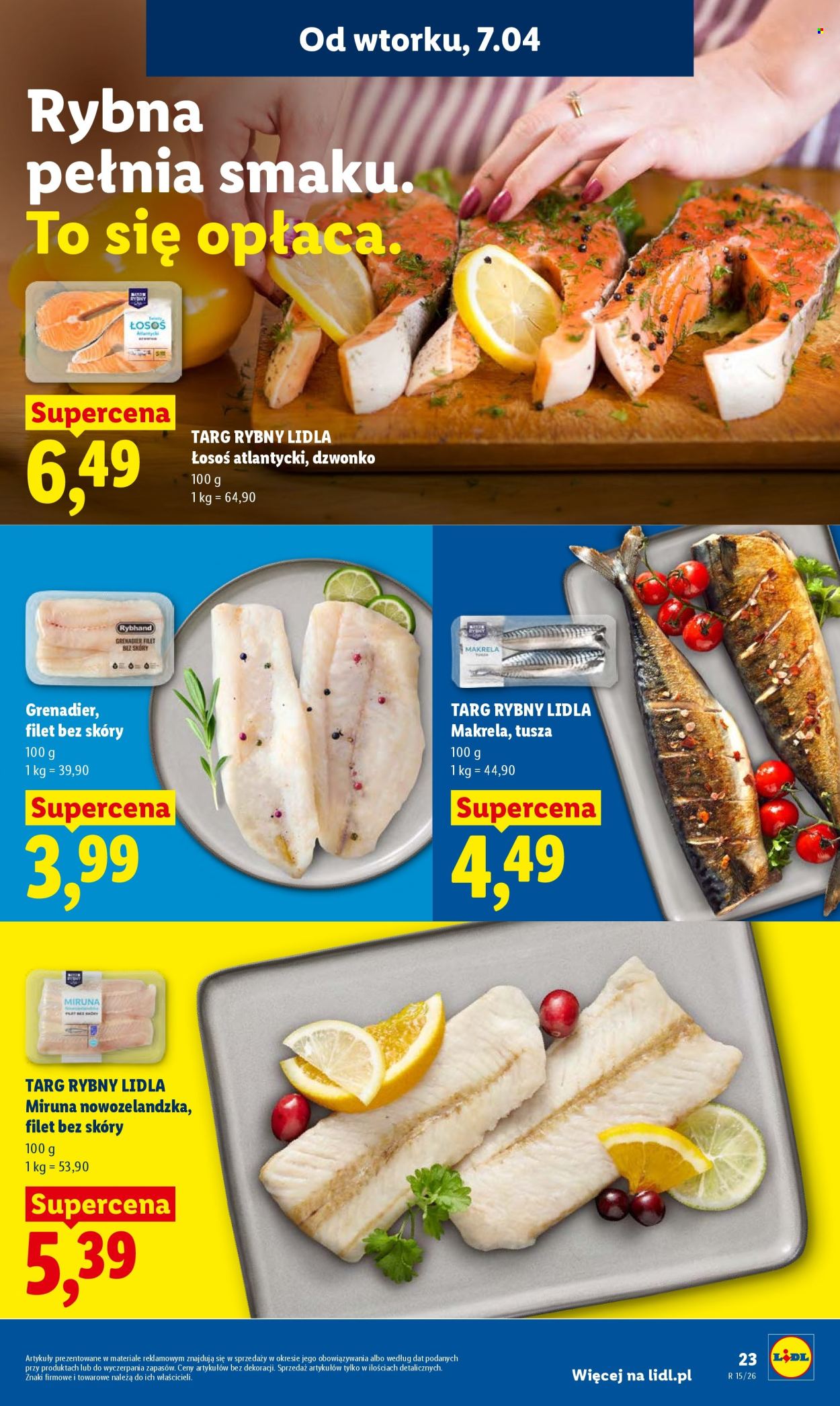 Gazetka Lidl - 7.04.2026 - 8.04.2026. Strona 23