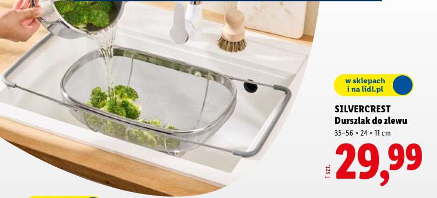 SILVERCREST Durszlak do zlewu