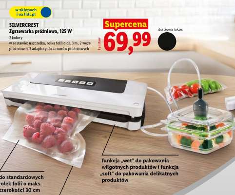 SilverCrest Zgrzewarka próżniowa, 125 W