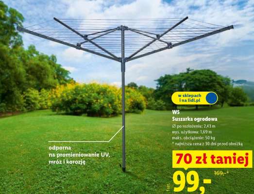 WS Suszarka ogrodowa